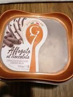 Mängden socker i Affogato al cioccolato