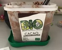 Mängden socker i Gelato biologico italiano cacao