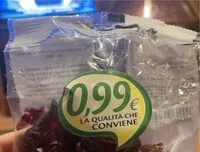 Mängden socker i Mirtilli essiccati