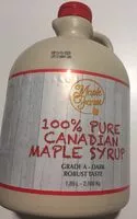 Mängden socker i 100% pure canadian maple syrup