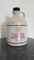 Mängden socker i 100% pur sirop d'érable canadien