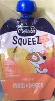 Mängden socker i Sqeez passata di mela & pesca
