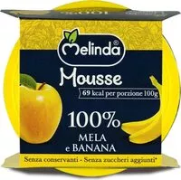 Mängden socker i Mousse mela banana