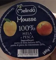 Mängden socker i Mousse mela e pesca