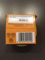 Mängden socker i Mousse mela golden