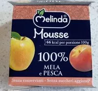 Mängden socker i Mousse 100% mela e pesca