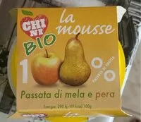 Mängden socker i La mousse - Mela e pera