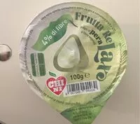 Mängden socker i Frutta relax polpa di pera