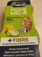 Mängden socker i Più che mela e pera