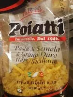 Mängden socker i Ditali Rigati n. 30