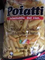 Mängden socker i Rigatoni No. 54