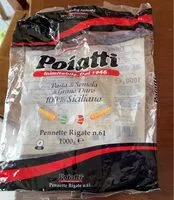 Mängden socker i Pasta di Semola di Grano Duro