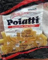 Mängden socker i Pasta cinque buchi n.62