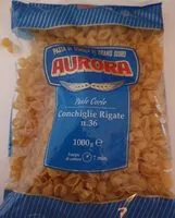 Mängden socker i Conchiglie rigate n.36