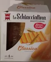 Mängden socker i La Schiacciatina Mantovana