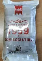 Mängden socker i Schiacciatina