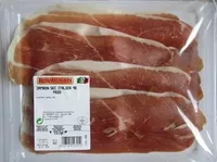 Mängden socker i Jambon sec italien 18 mois