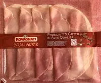 Mängden socker i Prosciutto cotto