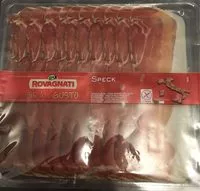Mängden socker i Speck - jambon de porc affiné fumé
