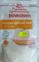 Mängden socker i Pecorino romano DOP