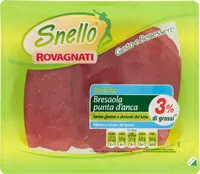 Mängden socker i Snello bresaola punta d'anca