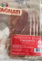 Mängden socker i Prosciutto crudo stagionato
