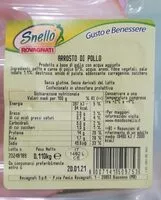 Mängden socker i Arrosto di pollo