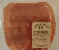 Mängden socker i Carpaccio di bresaola