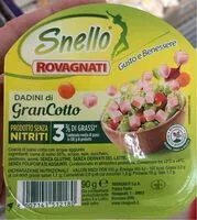 Mängden socker i Dadini di gran cotto