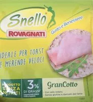 Mängden socker i Gran cotto snello