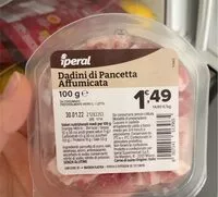 Mängden socker i Dadini di pancetta affumicata