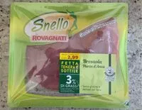 Mängden socker i Bresaola punta d’anca