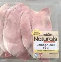 Mängden socker i Jambon cuit rôti