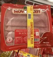 Mängden socker i Prosciutto Cotto Di Alta Qualità