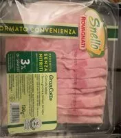 Mängden socker i Snello rovagnati