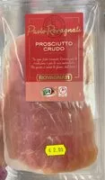 Mängden socker i Prosciutto crudo