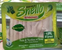 Mängden socker i Fesa di tacchino al forno