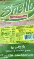 Mängden socker i Grancotto Snello