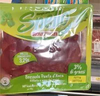 Mängden socker i Bresaola punta d’anca