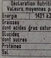 Mängden socker i saucisson sec