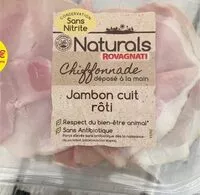 Mängden socker i Naturals jambon cuit roti