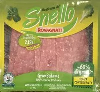 Mängden socker i Salame