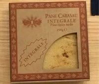 Mängden socker i Pane Carasau Integrale