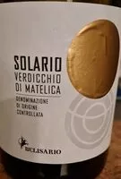 Mängden socker i Solario verdicchio di Matelica