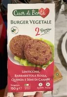 Mängden socker i Burger vegetale