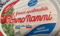 Mängden socker i Il fresco spalmabile