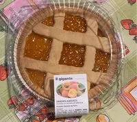 Mängden socker i Crostata di albicocca