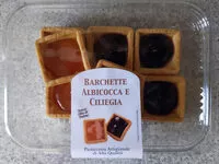 Mängden socker i Barchette Albicocca e Ciliegia