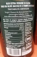 Mängden socker i Olio extravergine oliva