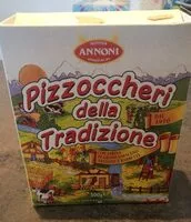 Mängden socker i Pizzoccheri della tradizione